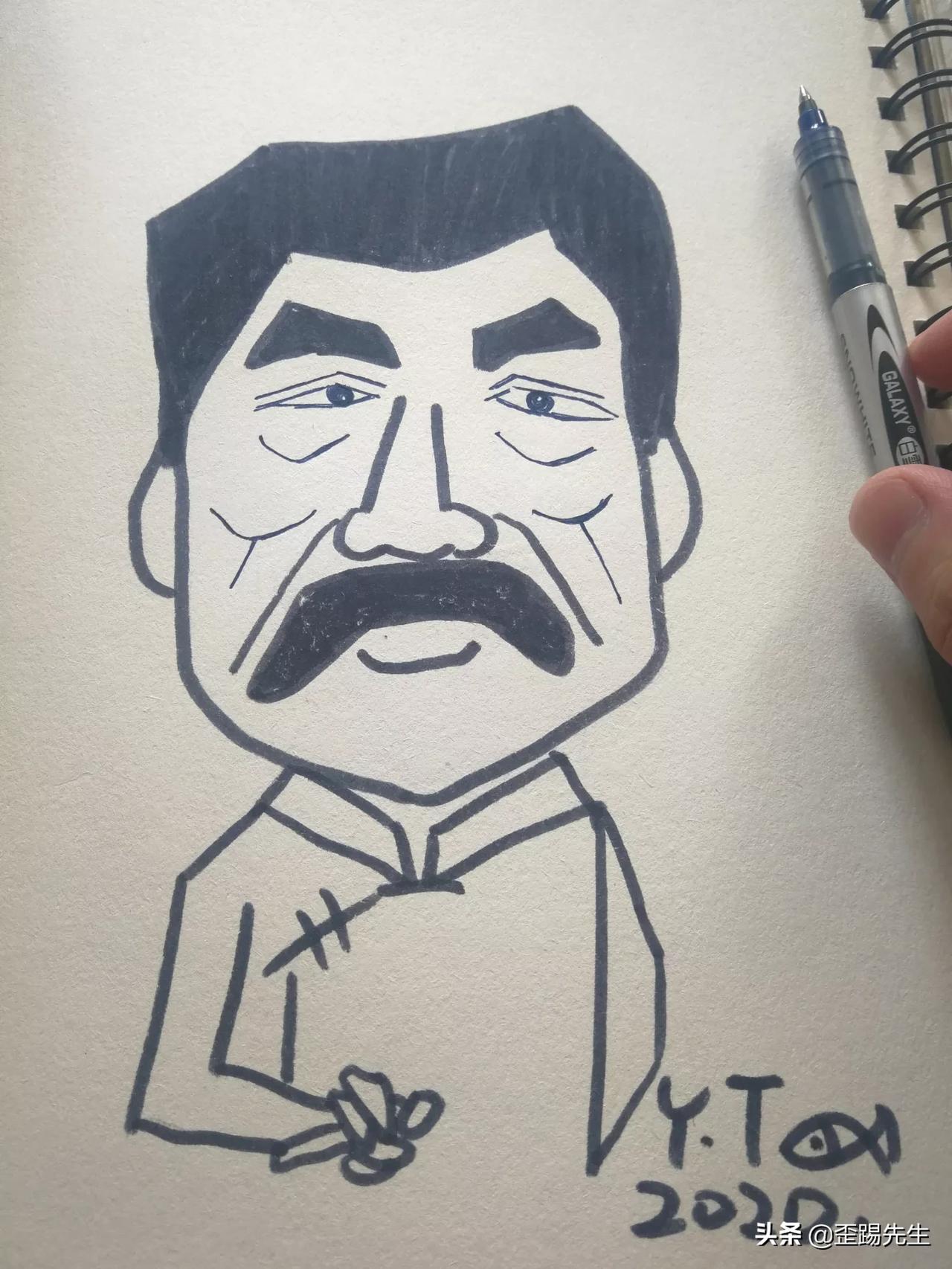 灵魂临摹2 借鲁迅先生名言与诸君共勉 愿中国青年都摆脱冷气 只是向上走 不必听自暴自弃者流的话 能做事的做事 能发声的发声 有一分热 发一分光 就像萤火一般 也可以在黑暗里发一点光 不必等候炬火 懂车帝