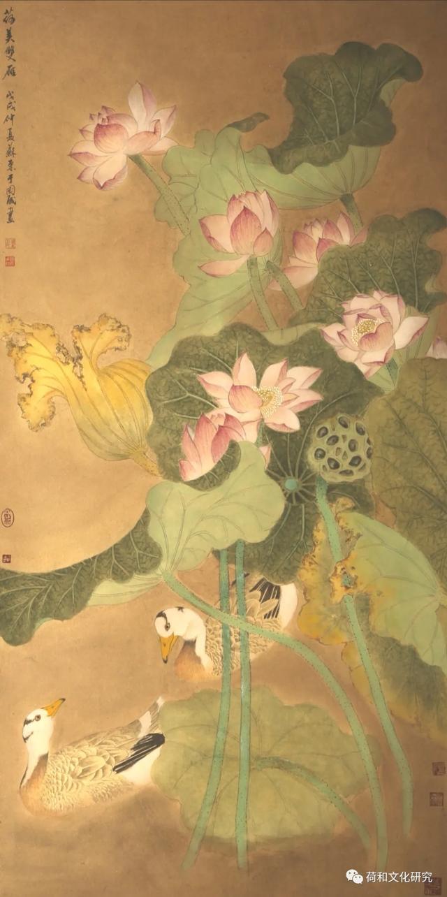 荷和隽永奔小康 脱贫攻坚同发展—全国美术名家画荷网展（第二集）