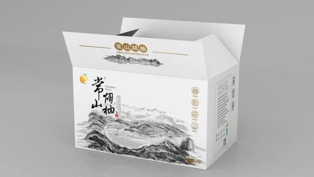 水墨画风格的水果包装设计，有点意思呀(图11)