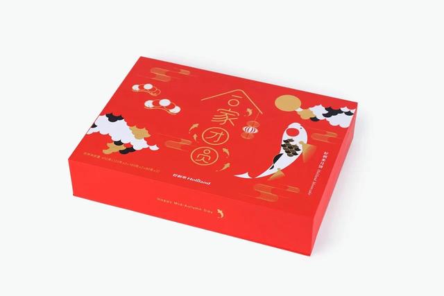 12+月饼礼盒的包装设计，颜值很高又赋有设计感(图59)