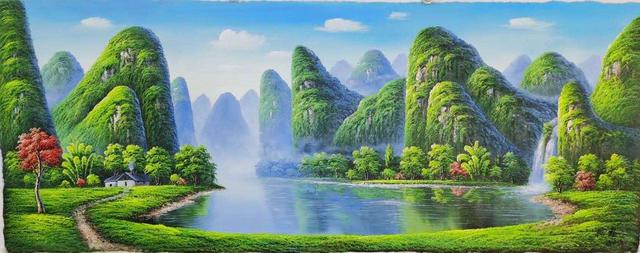 李柏霆油画作品清赏
