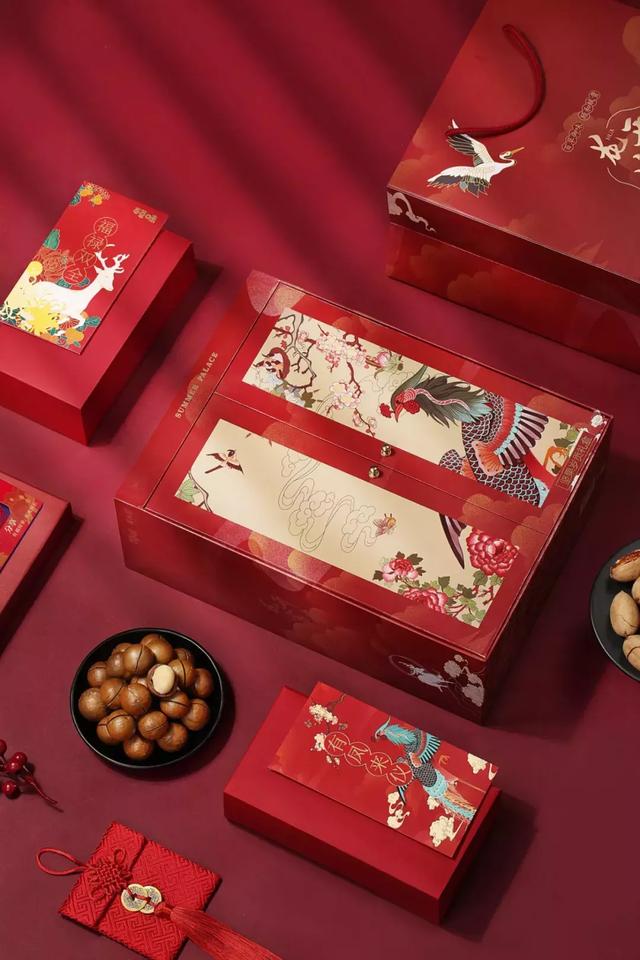 良品铺子、百草味年货礼盒设计，不止吃货，人人看了都想入手(图40)