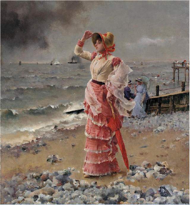 比利时史蒂文斯——穿东方服饰的洋美人