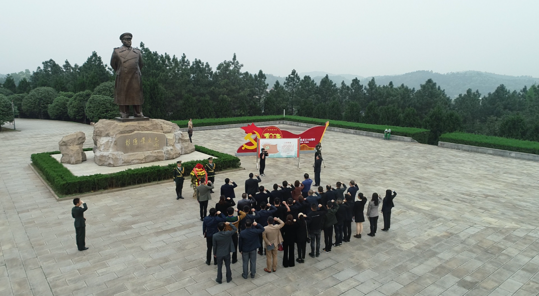 以如磐初心凝聚奋斗伟力 ——天易经开区赴乌石开展党史学习教育