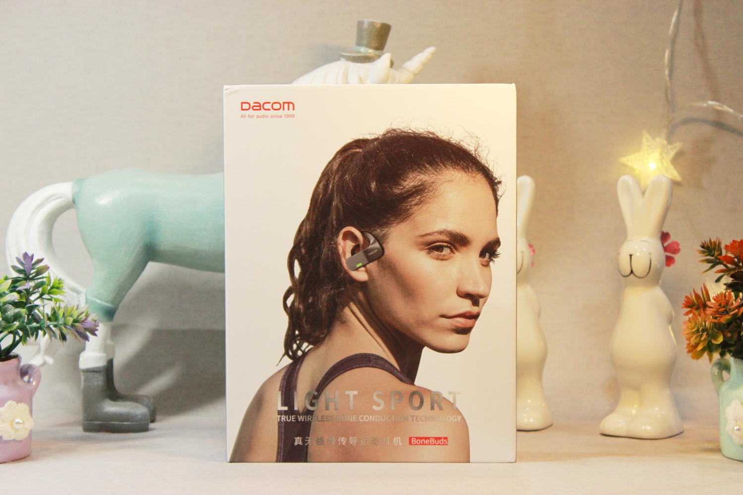 运动新选择DACOMBoneBuds真无线骨传导运动耳机开箱试用