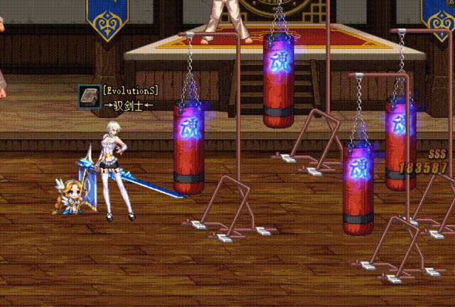 dnf动图展现女鬼剑7580技能cp效果对比分析