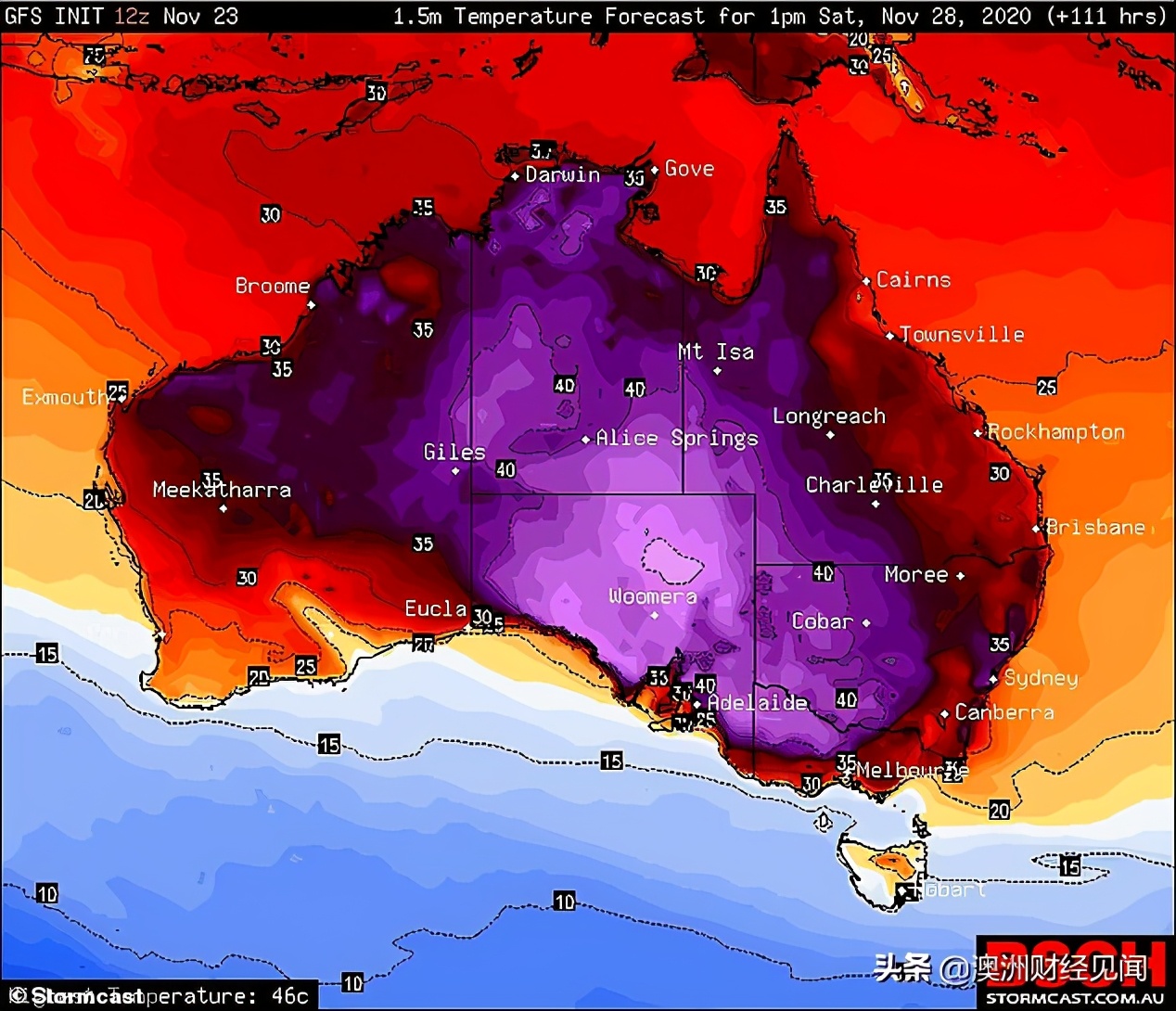 未来6天将连续高温！澳洲将迎来“烧烤天”，多地气温直逼45度