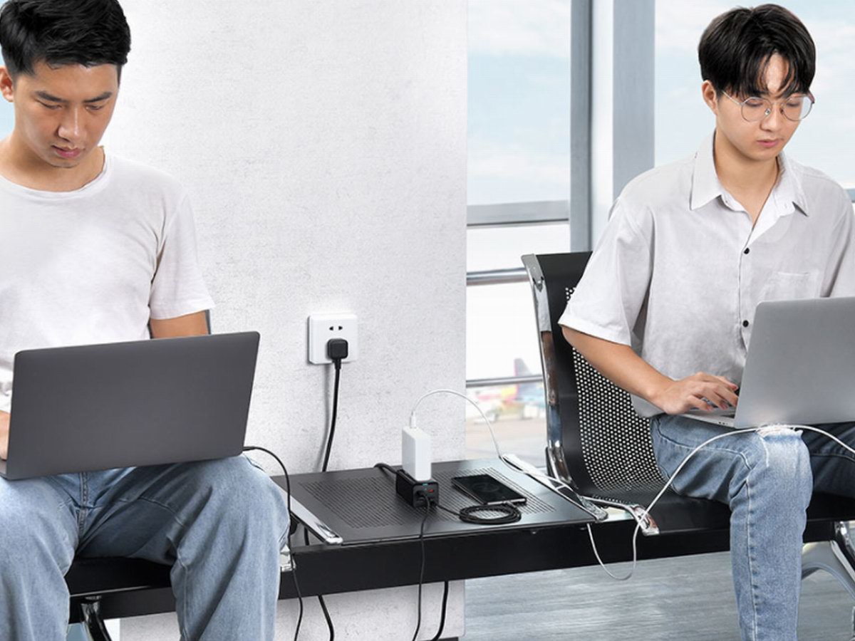 Baseus launched the third-generation gallium nitride desktop power strip, 65W 2C2A with power strip function - iNEWS