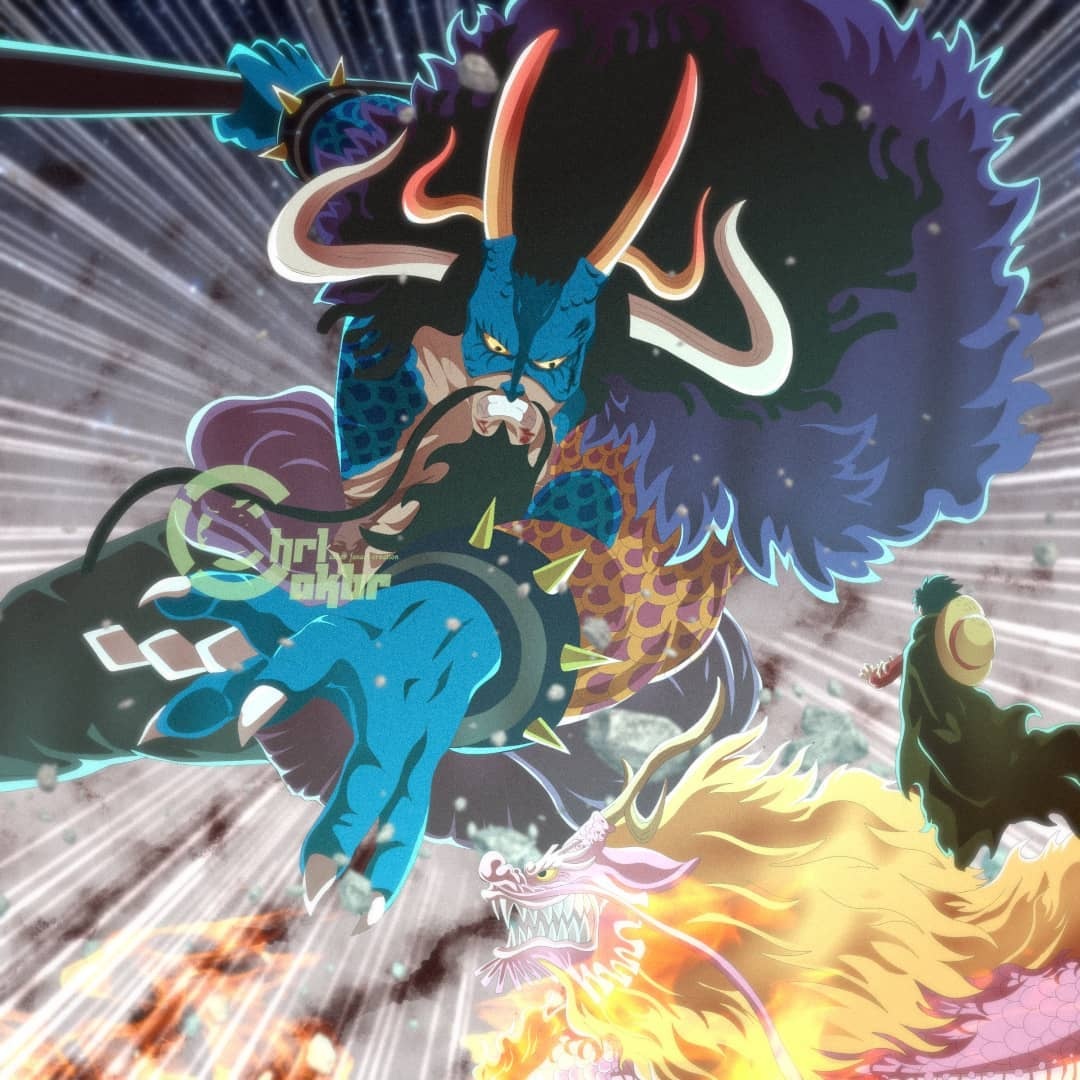 One Piece S Latest Story Peach S Help Dragon Form Has All The Abilities Of Kaido Easily Destroying The Ghost Island Inews