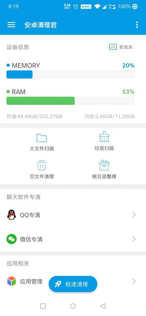 安卓清理君2.52最新破解-陌路人博客- 第2张图片